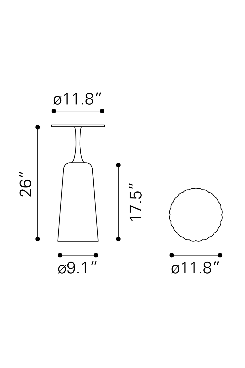 Gold Top Drink Table | OROA Modern Chenai | Oroa.com