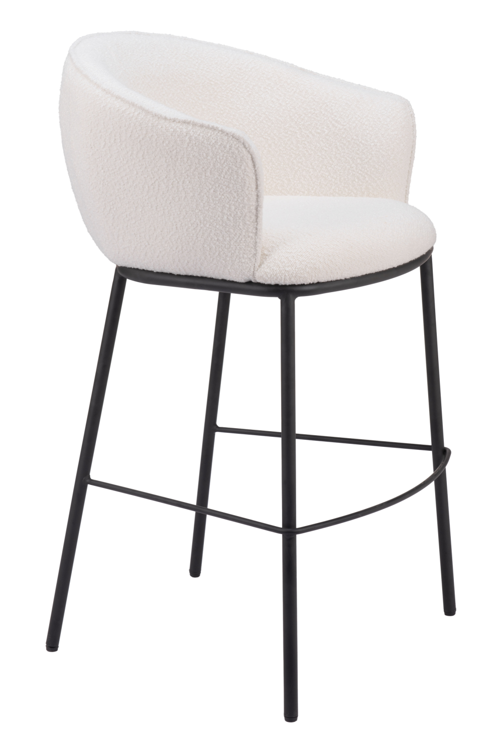 Teddy Fabric Bar Stool | Oroa.com