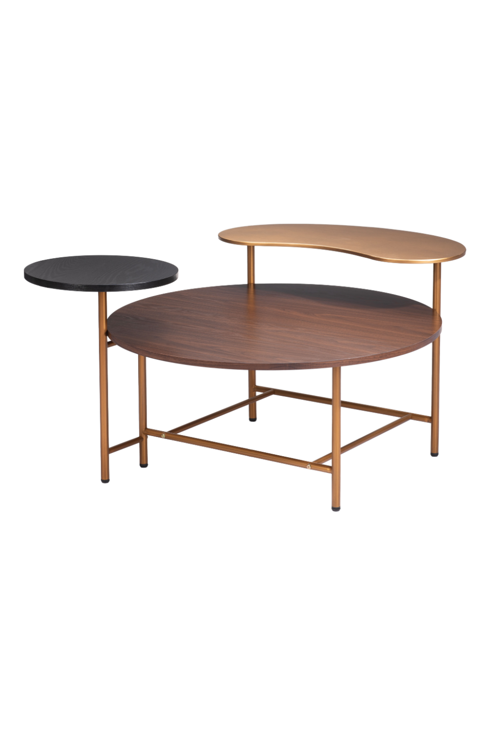 Multicolored Wooden Coffee Table | OROA Modern Viken | Oroa.com