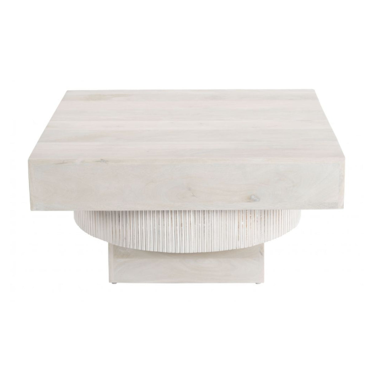 Whitewashed Mango Wood Coffee Table | Oroa.com