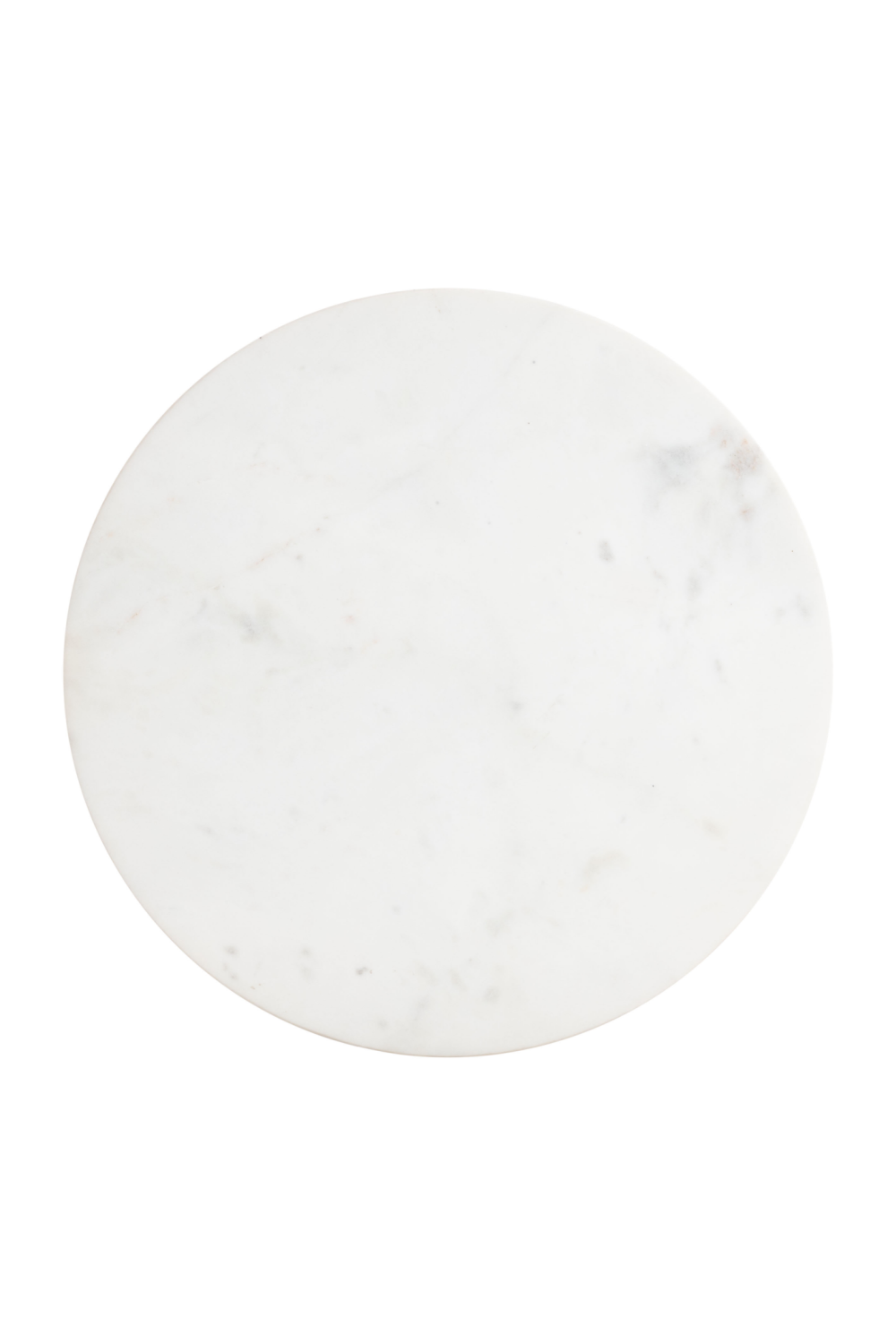 White Marble Round Side Table | OROA Modern Mazara | Oroa.com