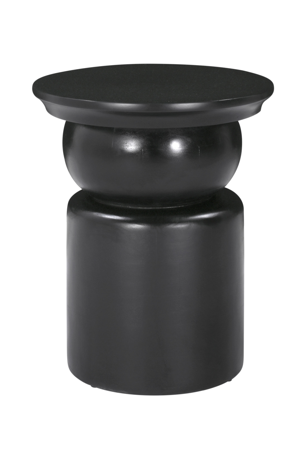 Black Wooden Modern Side Table | Oroa.com