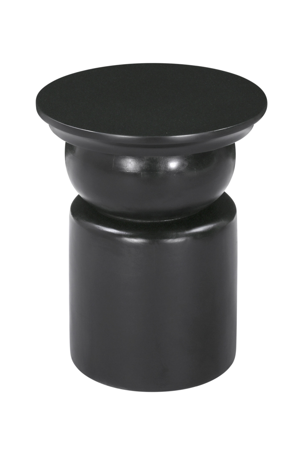 Black Wooden Modern Side Table | Oroa.com