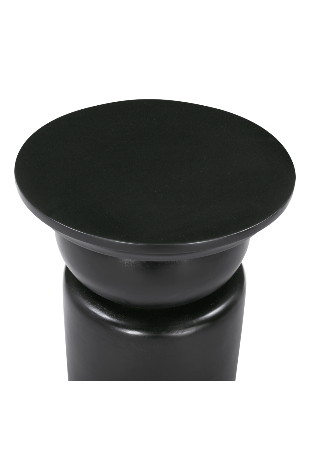 Black Wooden Modern Side Table | Oroa.com