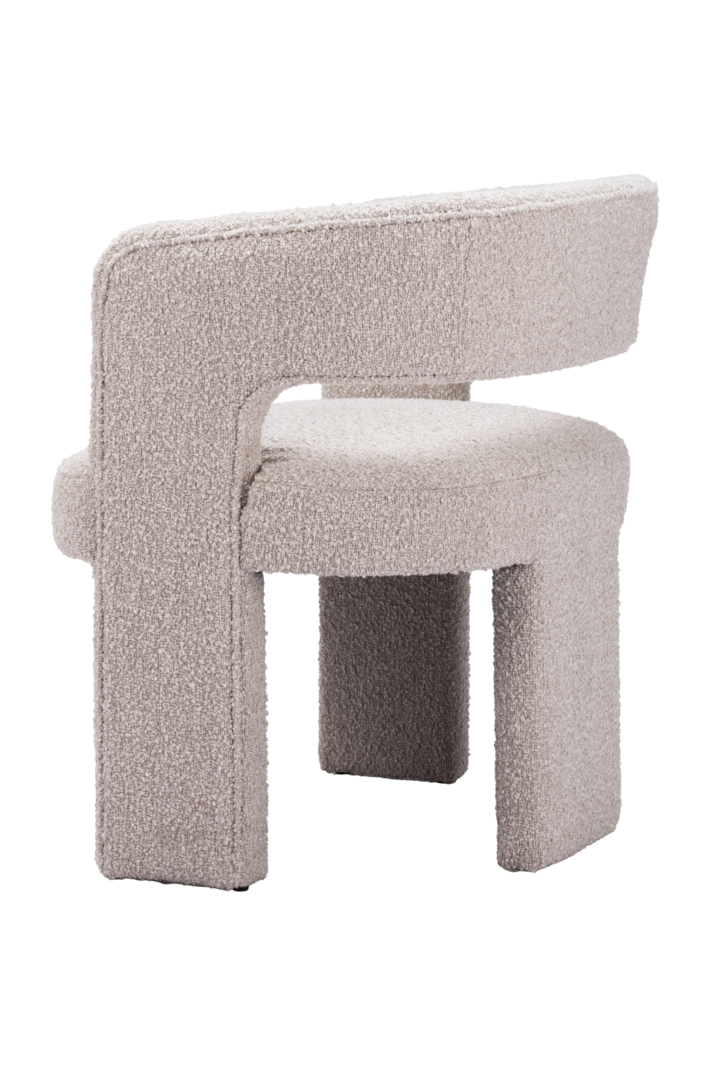 Beige Shearling Accent Chair | OROA Modern Java | Oroa.com