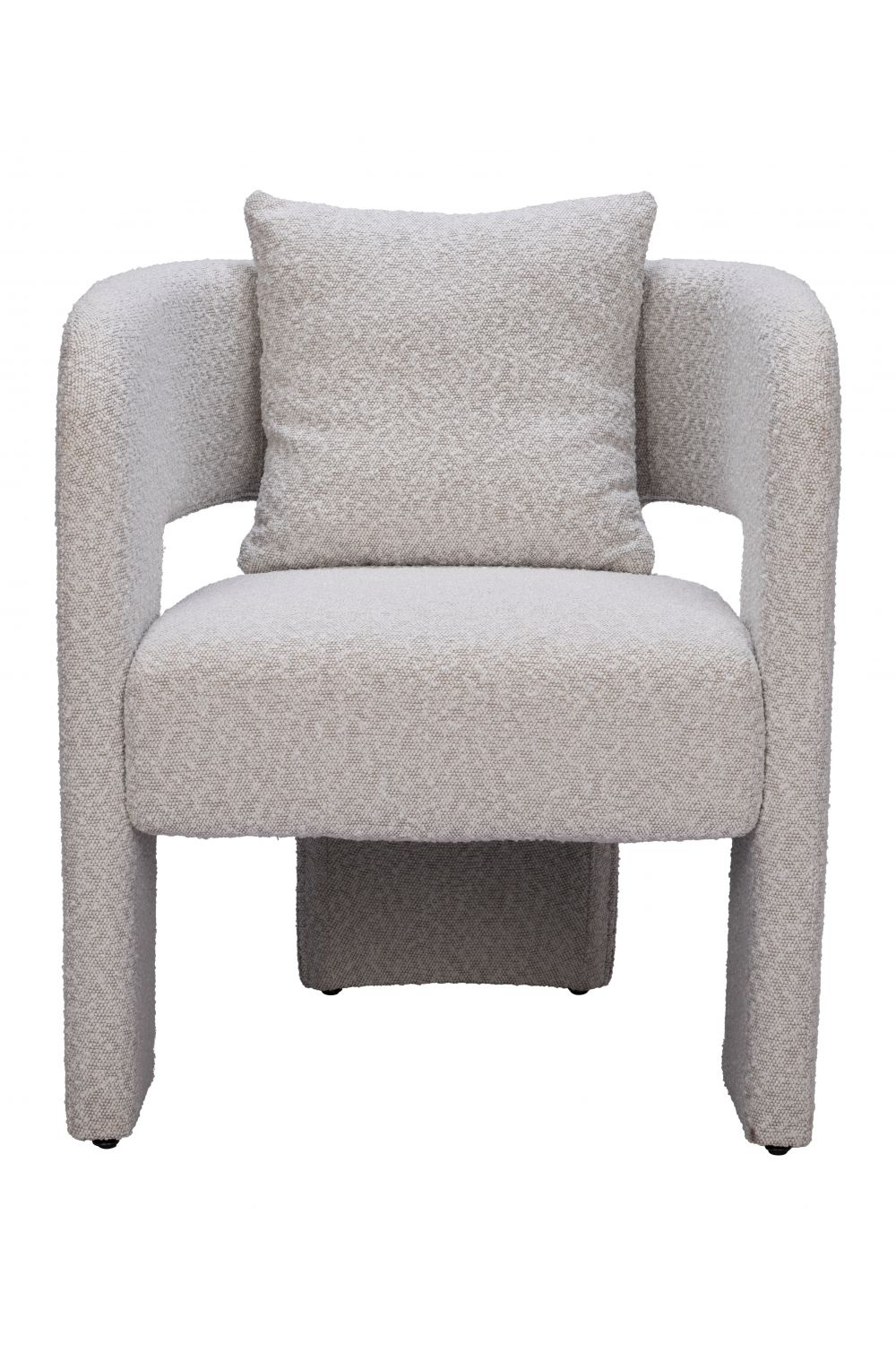 Gray Curved Dining Chair | OROA Modern Melilla | Oroa.com