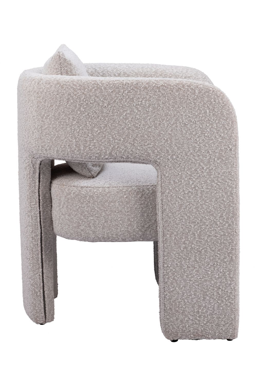 Gray Curved Dining Chair | OROA Modern Melilla | Oroa.com