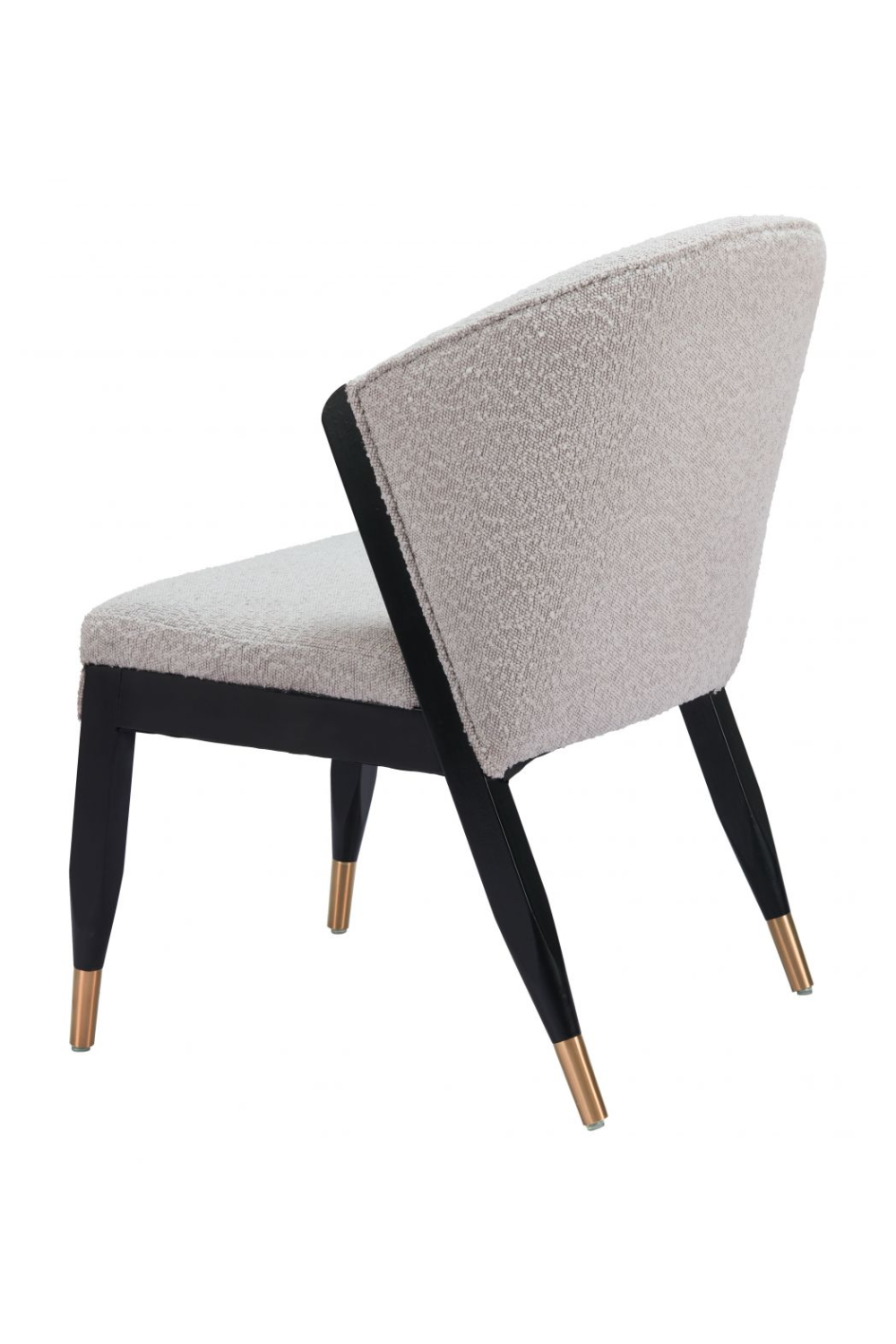 Light Gray Curved Dining Chair | OROA Modern Pula | Oroa.com