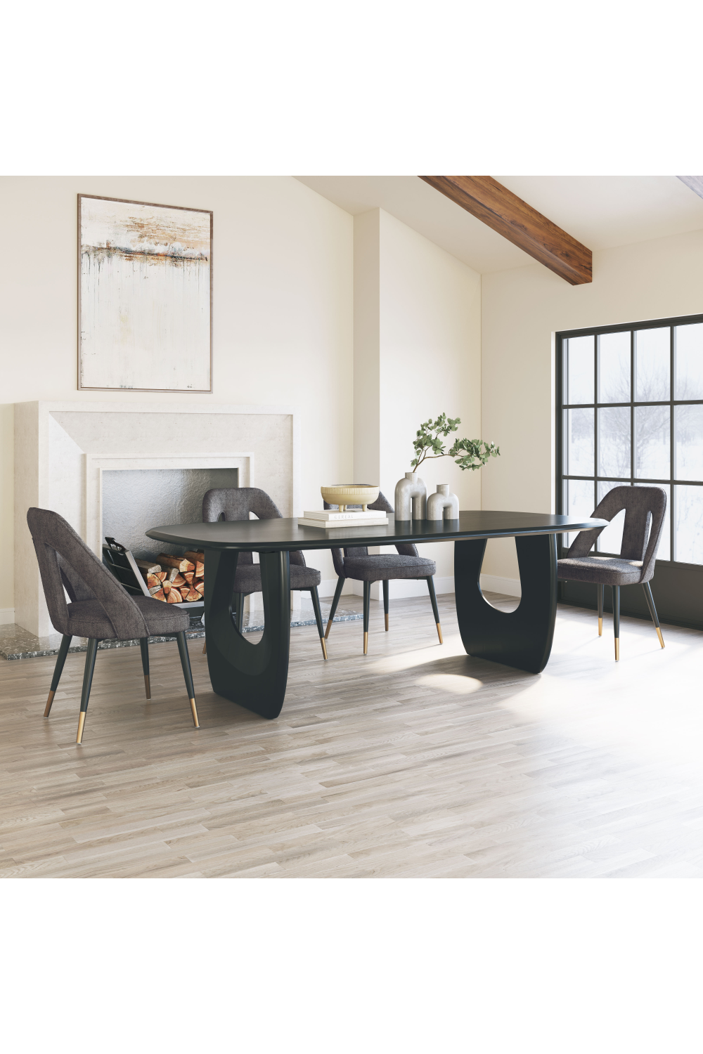 Cut-Out Detail Dining Chair | OROA Modern Artus | Oroa.com