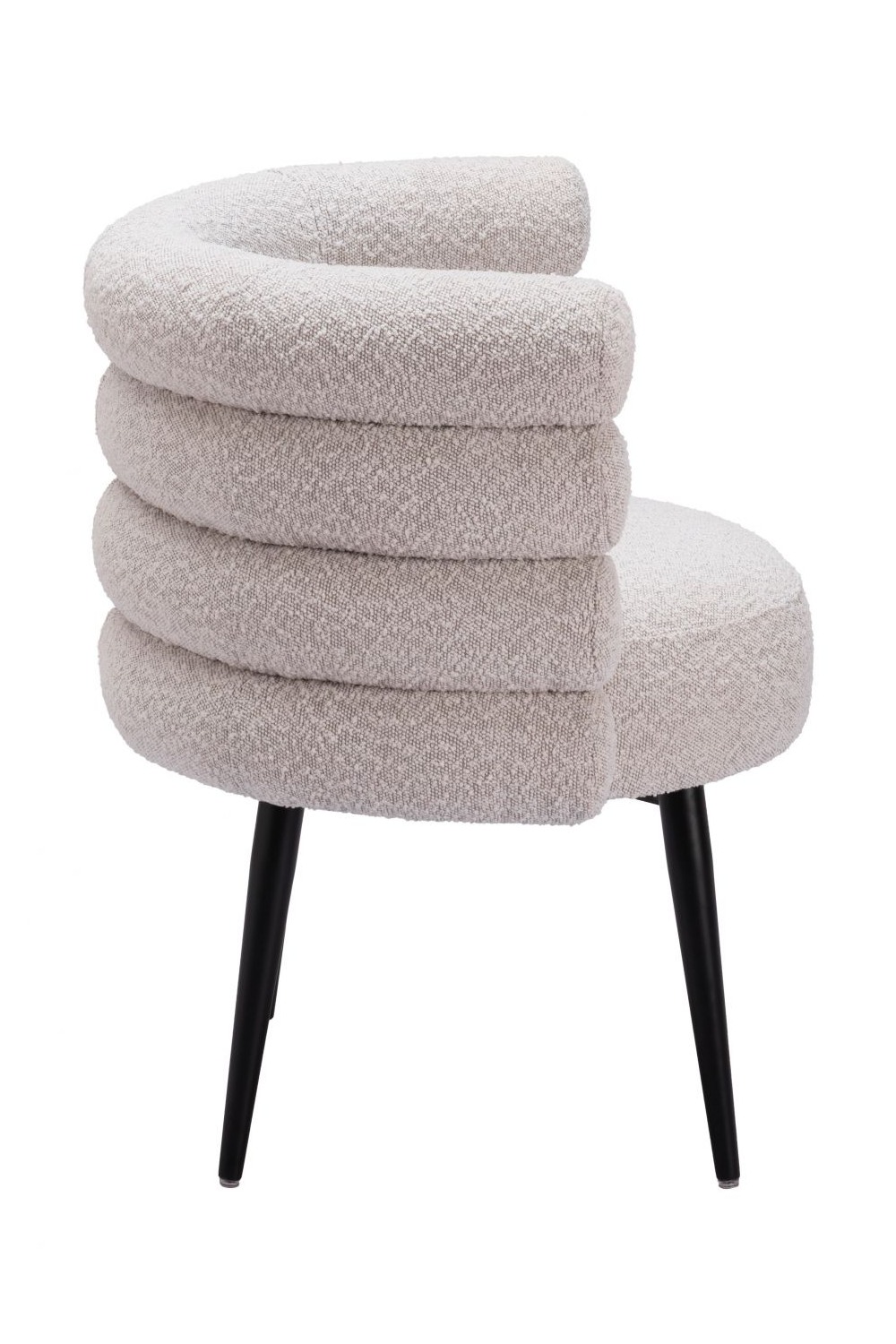 Light Gray Layered Dining Chair | OROA Modern Grena | Oroa.com