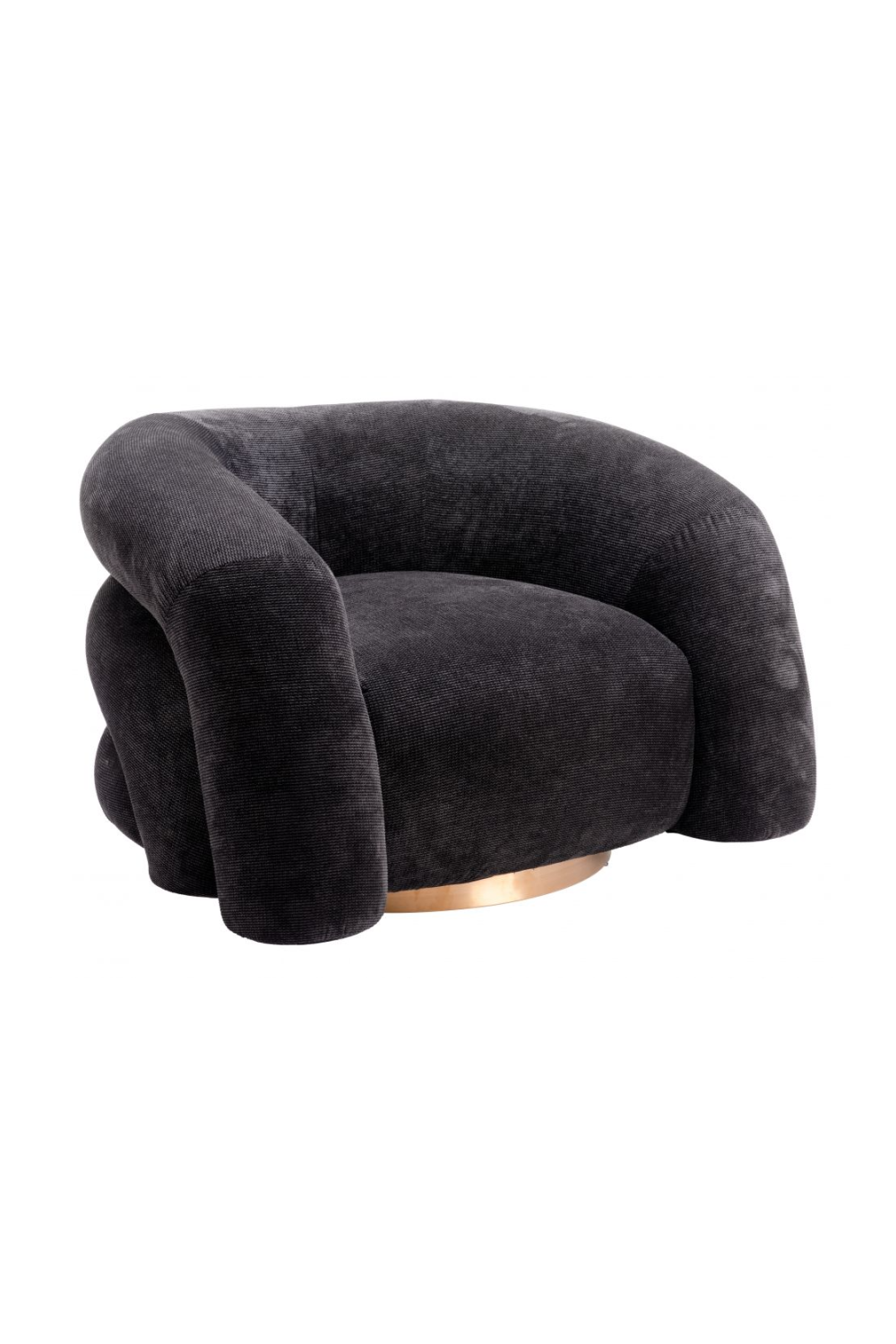 Black Velvet Accent Chair | OROA Modern Havn | Oroa.com