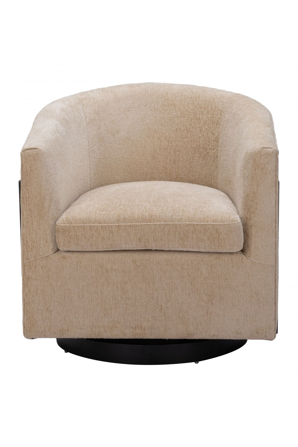 Golden Beige Swivel Chair | OROA Modern Hanko | Oroa.com