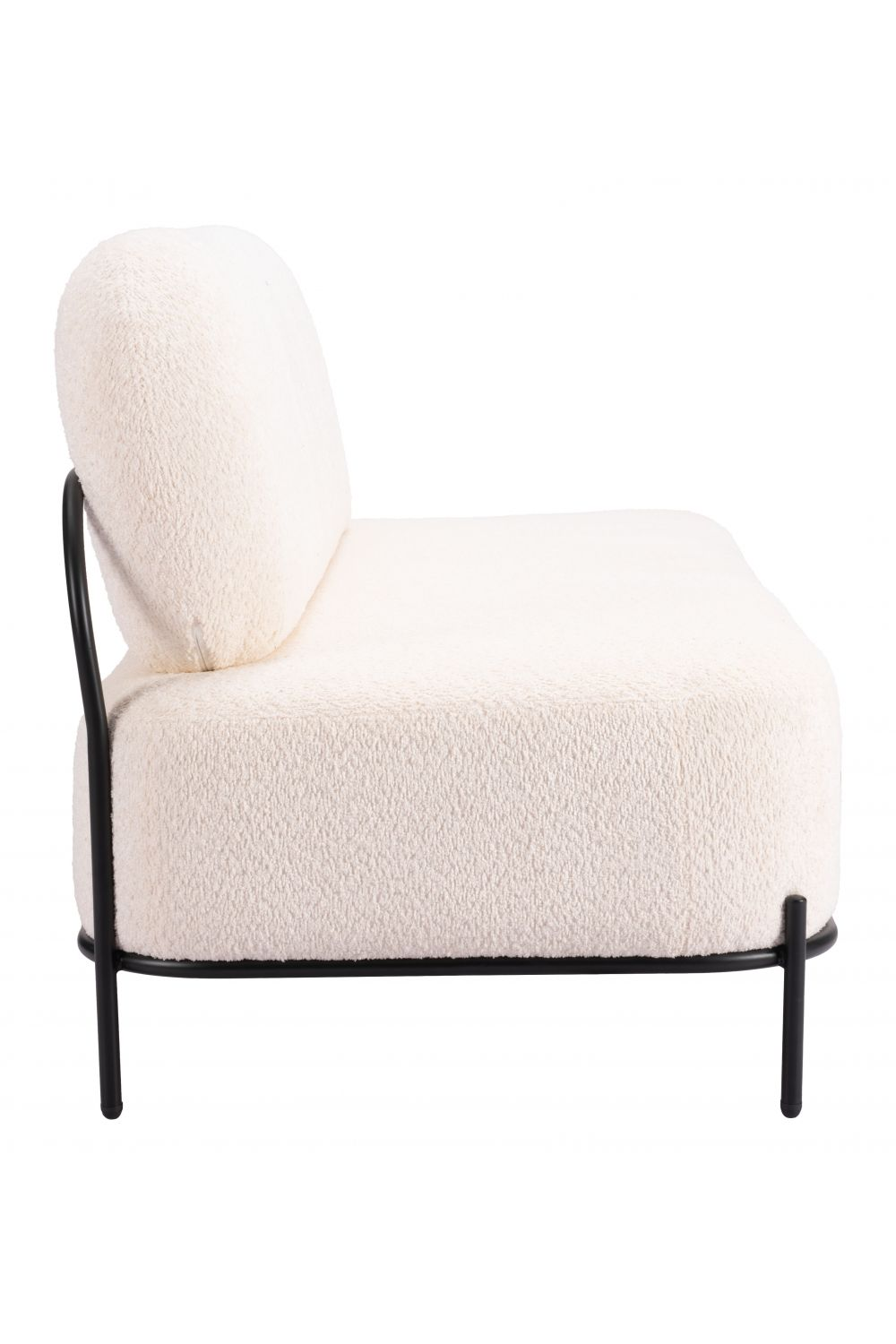 White Teddy Fabric Sofa | OROA Modern Arendal | Oroa.com