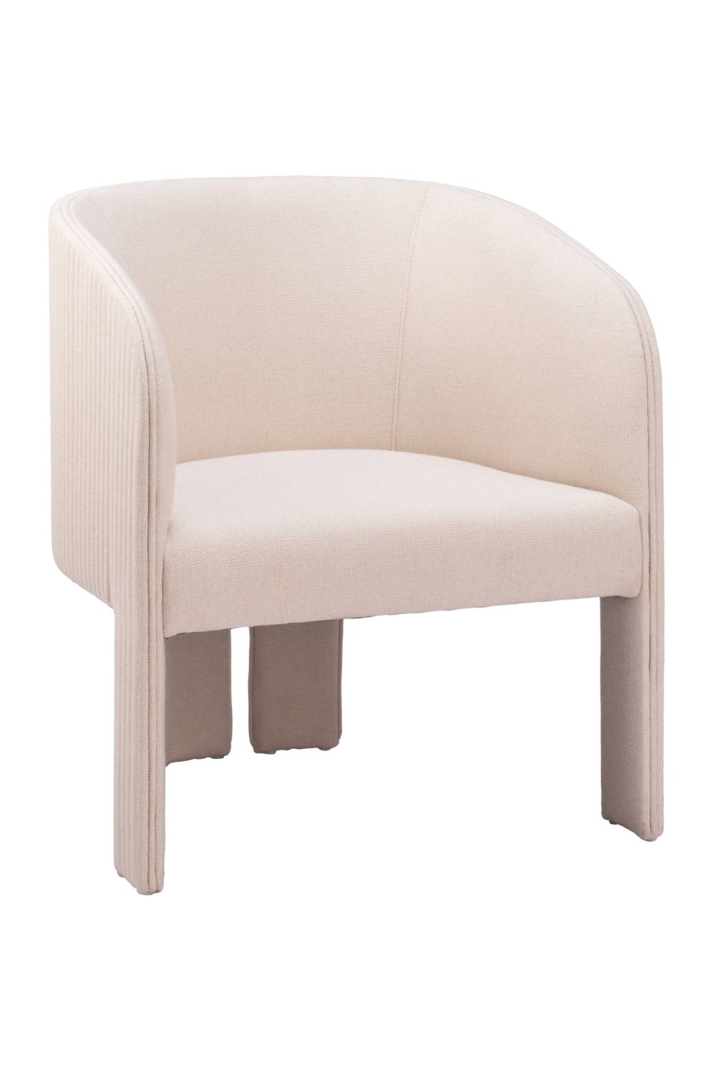 Poly Linen Accent Chair | OROA Modern Hull | Oroa.com