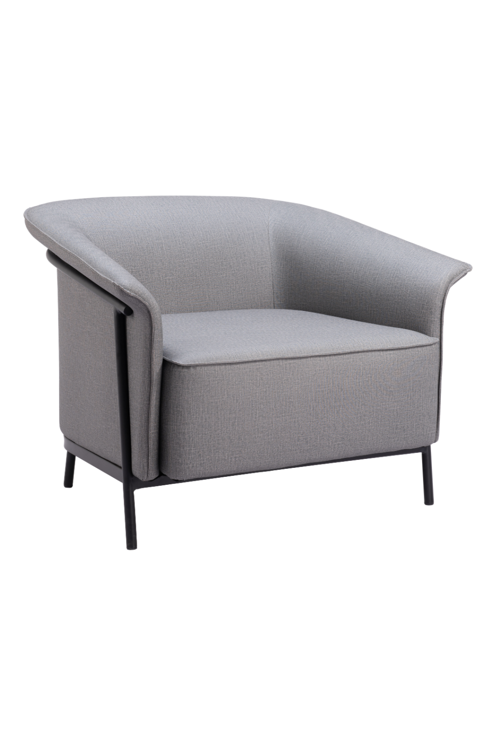 Flared-Back Lounge Chair | OROA Modern Burry | Oroa.com
