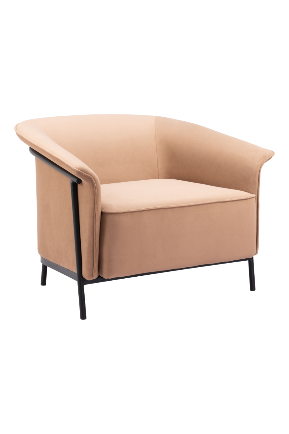 Flared-Back Lounge Chair | OROA Modern Burry | Oroa.com