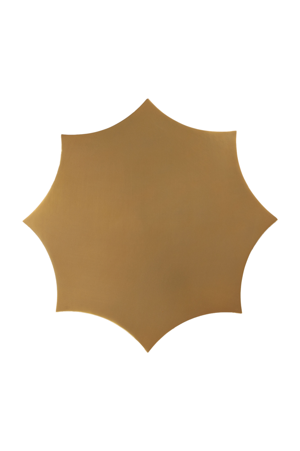 Gold Coved-Edged Side Table | OROA Modern Osam | Oroa.com