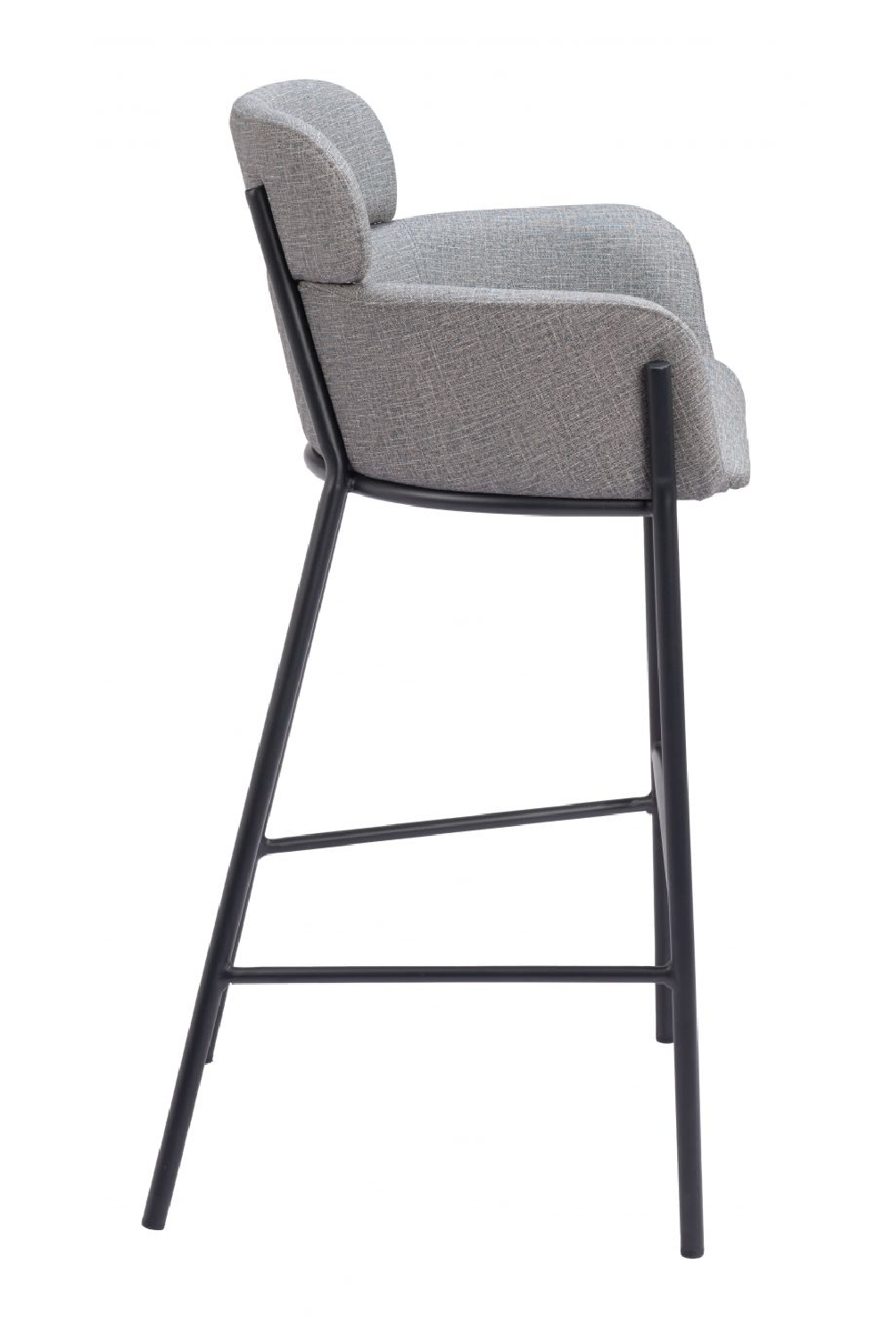 Vinyl Upholstered Bar Stool | OROA Modern Bremor | Oroa.com