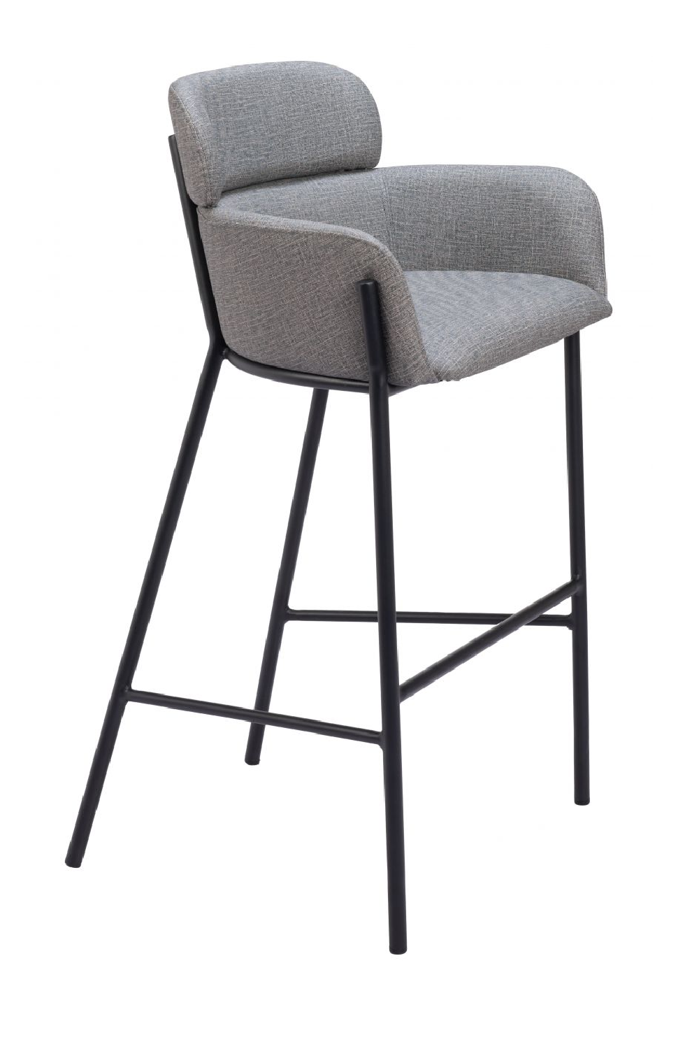 Vinyl Upholstered Bar Stool | OROA Modern Bremor | Oroa.com