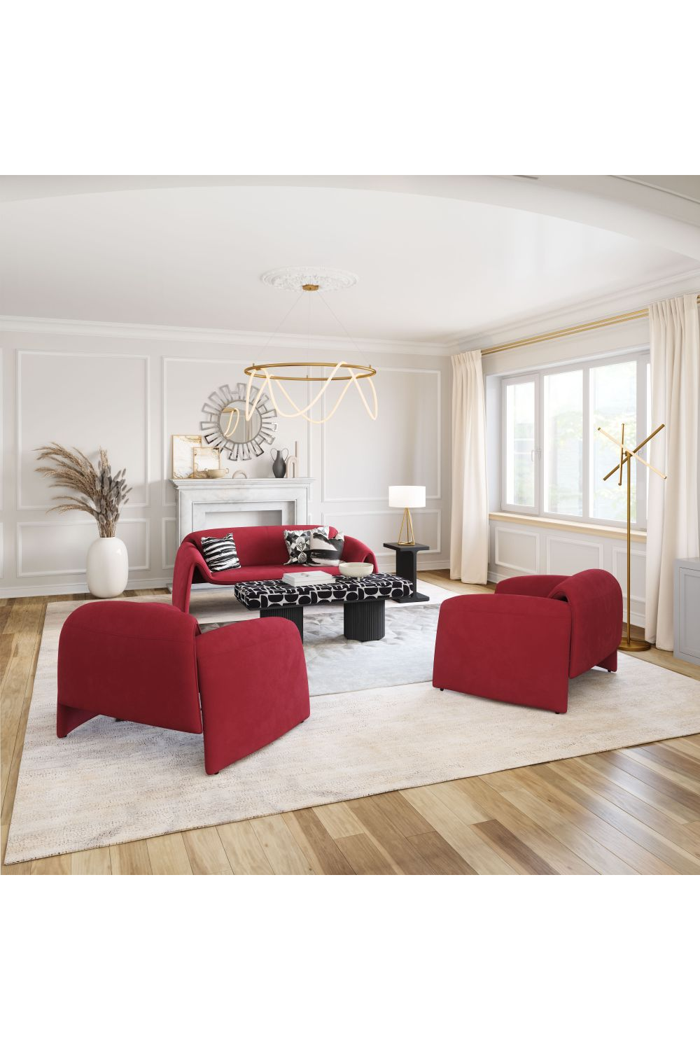 Solid Mango Wood Side Table | OROA Modern Bama | Oroa.com