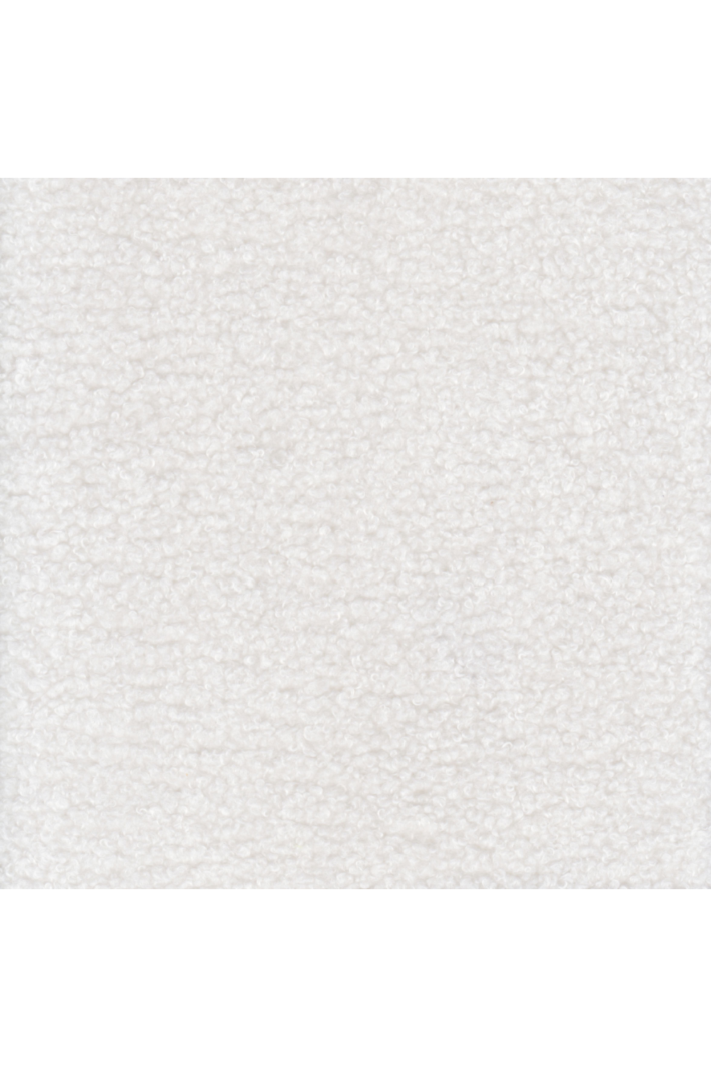 White Sherpa Fabric Accent Chair | OROA Modern Bombo | Oroa.com