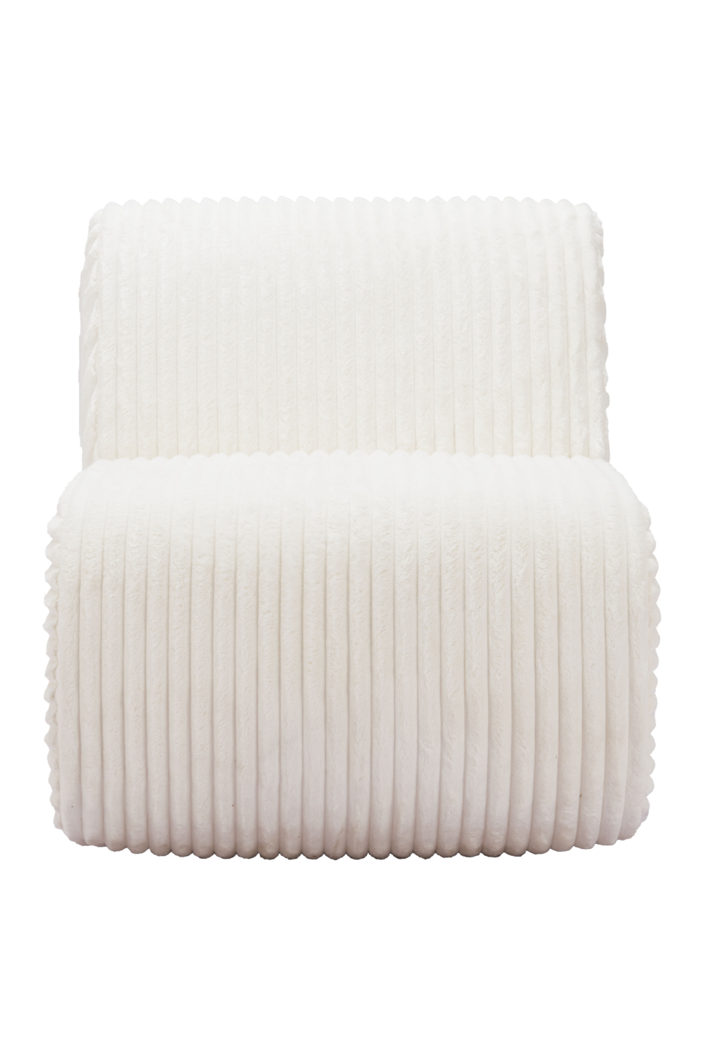 White Ribcord Accent Chair | OROA Modern Opam | Oroa.com