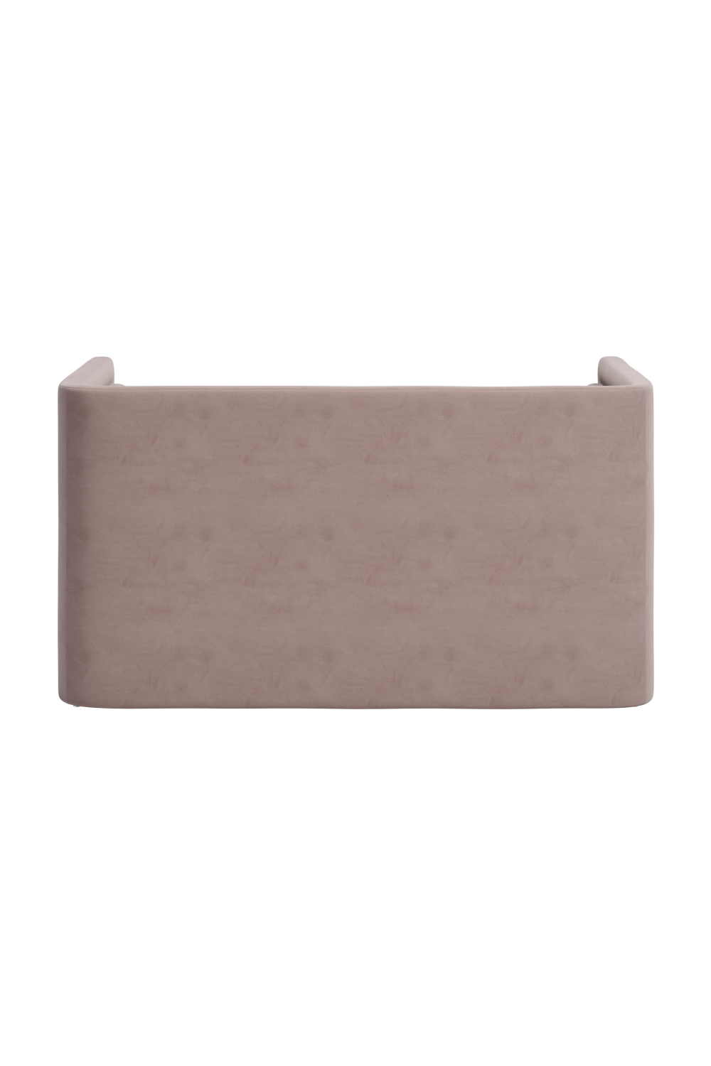 Taupe Velvet Loveseat | OROA Modern Trippel | Oroa.com