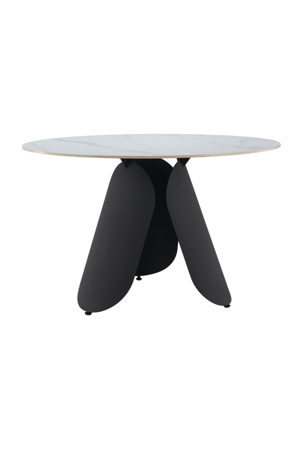 White Sintered Stone Dining Table | Oroa.com