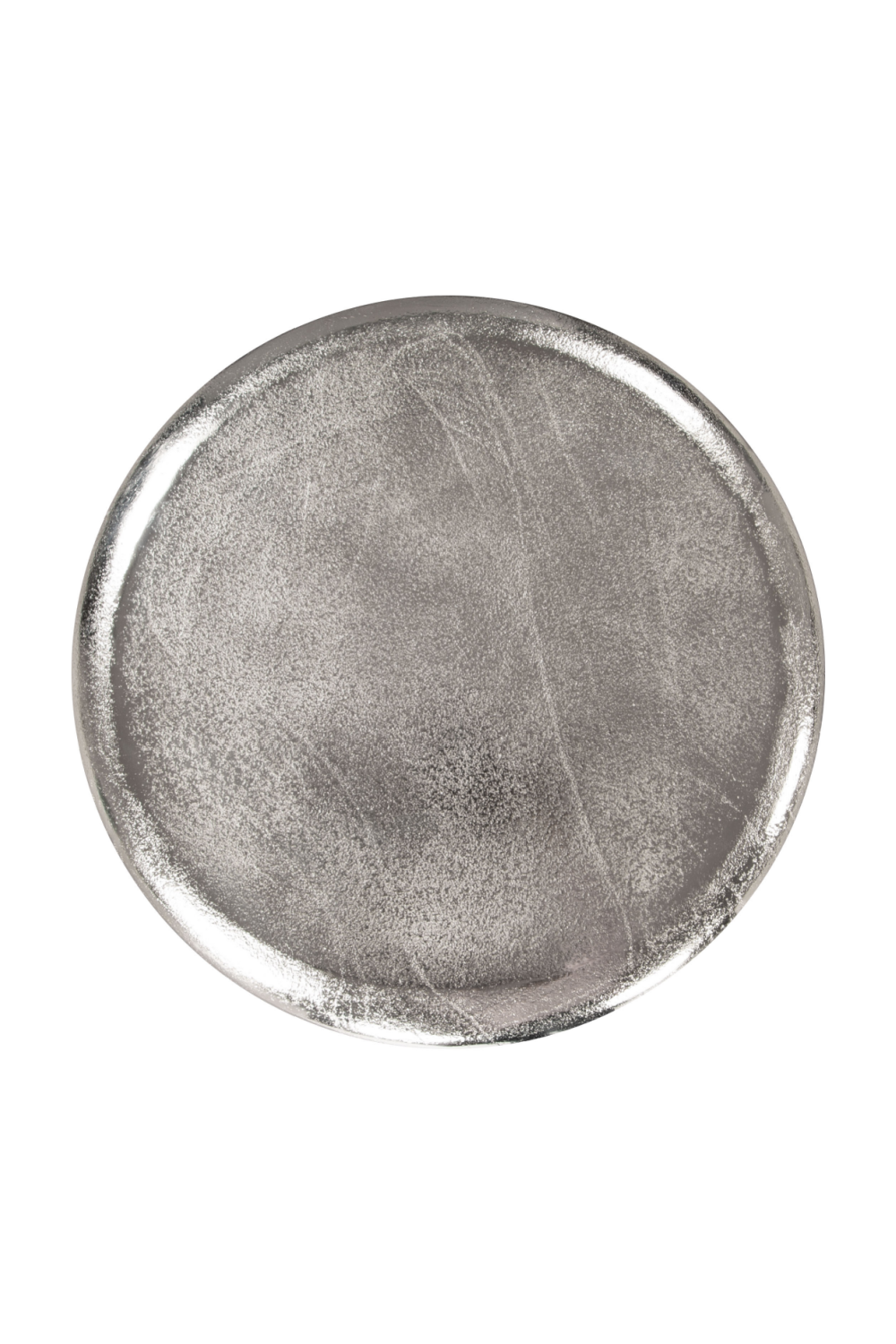 Silver Round Side Table | Oroa.com