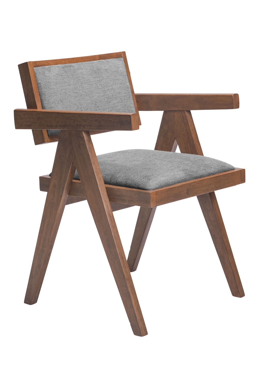 Rubberwood Framed Dining Chairs (2) | Oroa.com