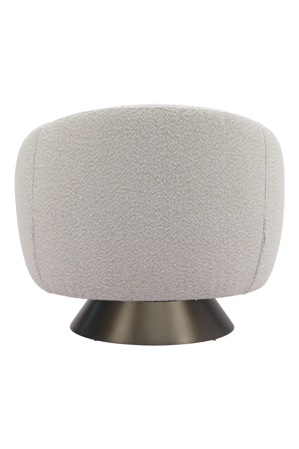 Bronze Base Gray Swivel Chair | OROA Modern Modan | Oroa.com