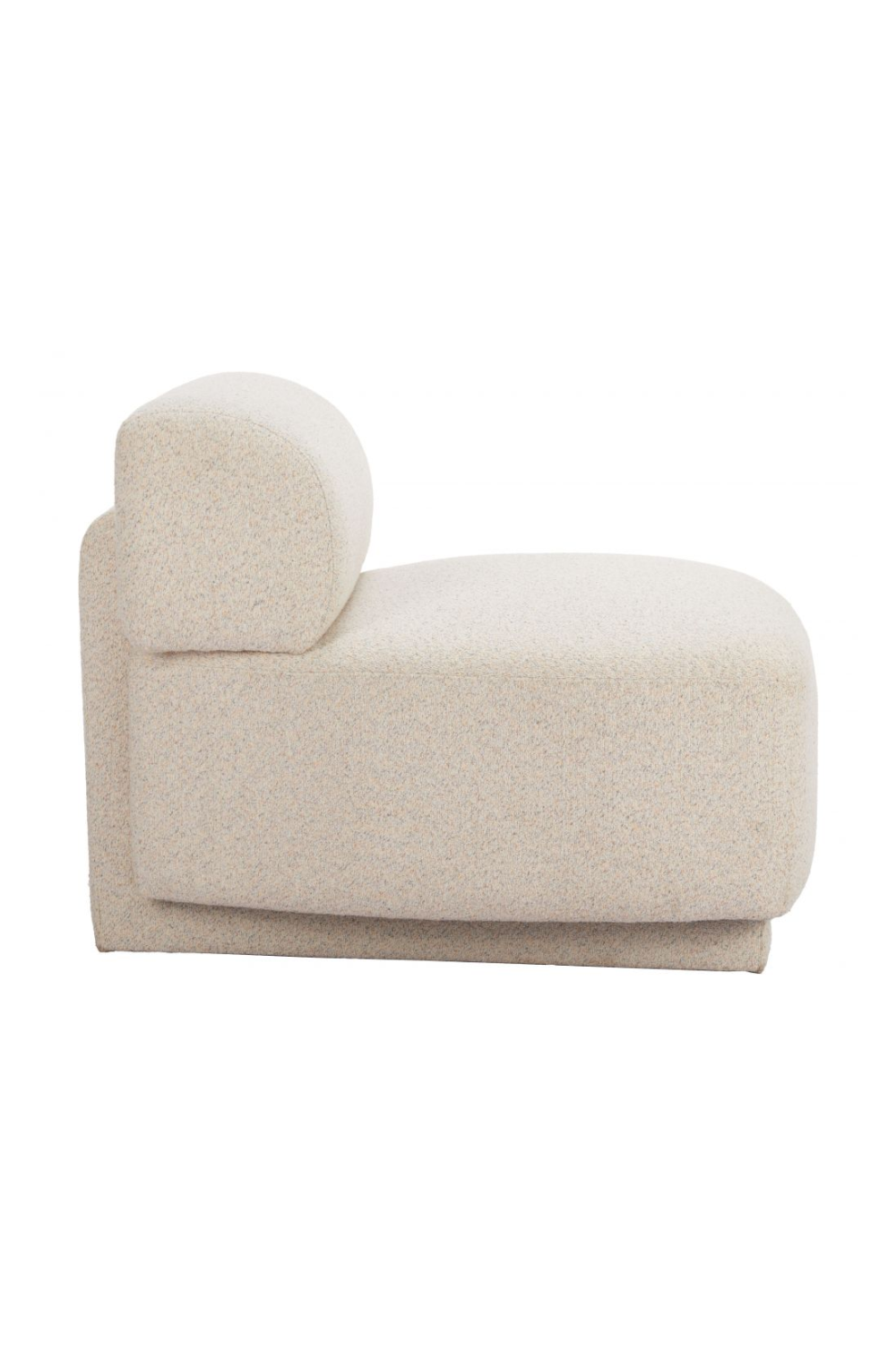 Beige Minimalist Accent Chair | OROA Modern Anese