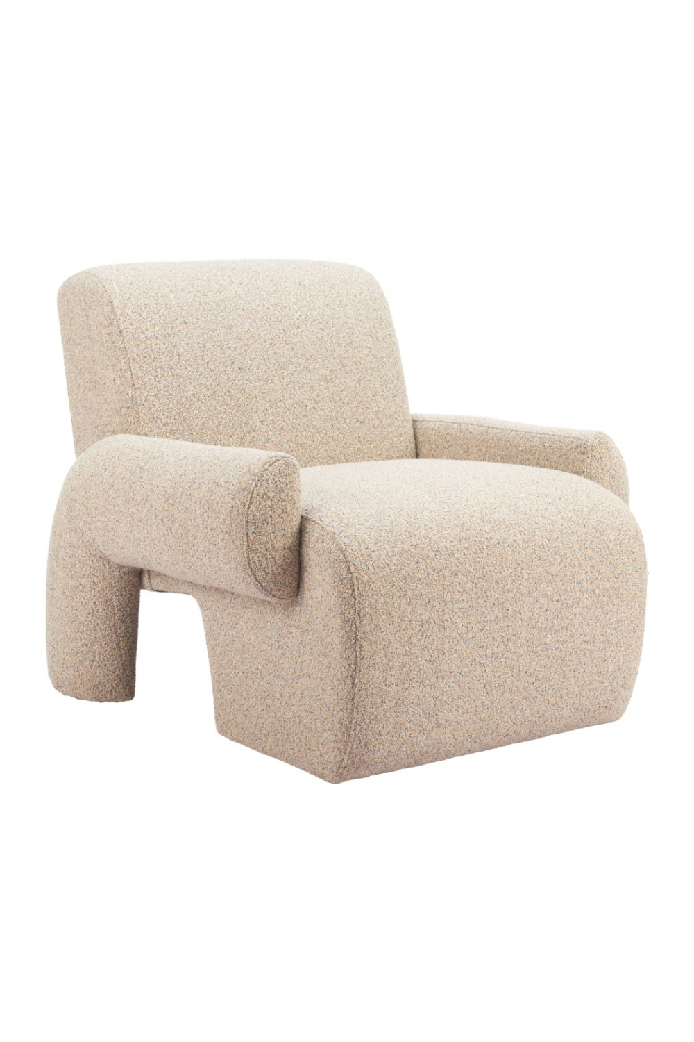 Beige Contemporary Accent Chair | OROA Modern Rura | Oroa.com