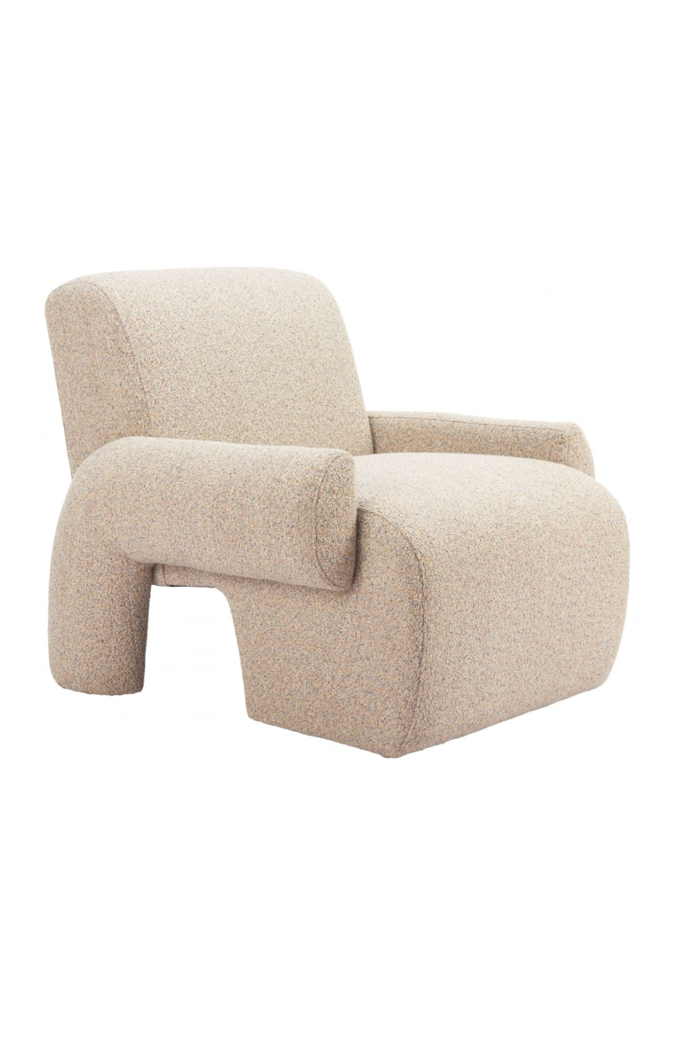 Beige Contemporary Accent Chair | OROA Modern Rura | Oroa.com