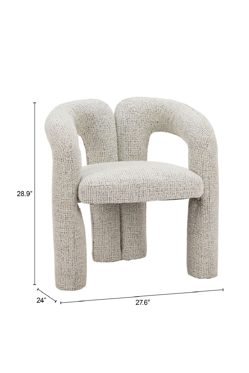 Gray Contemporary Dining Chair | OROA Modern Buis | Oroa.com