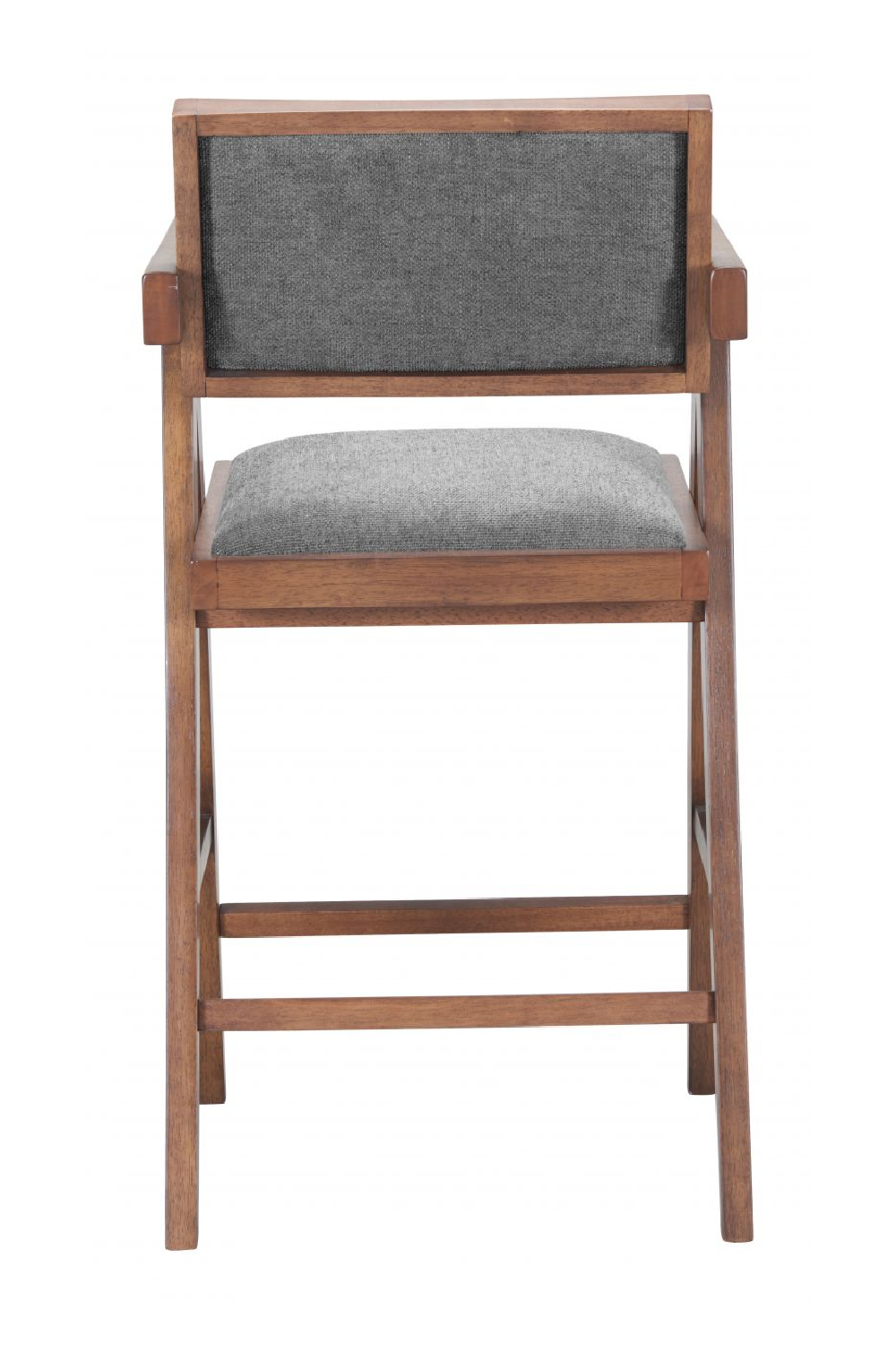 Rubberwood Framed Counter Stools (2) | OROA Modern Delhi | Oroa.com