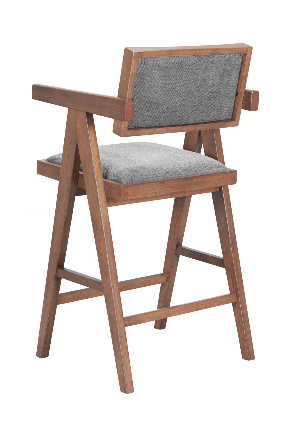 Rubberwood Framed Counter Stools (2) | OROA Modern Delhi | Oroa.com