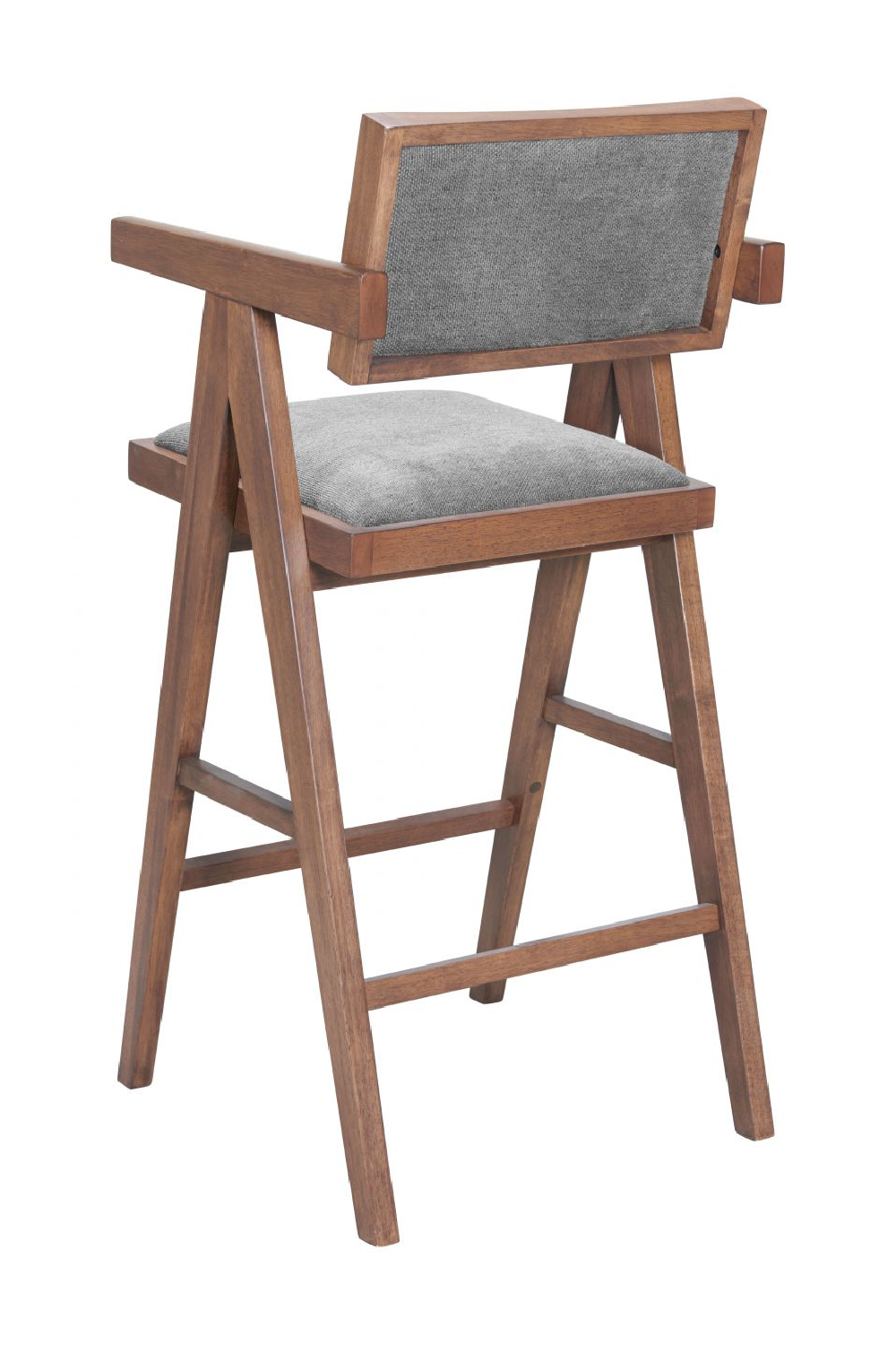 Rubberwood Framed Bar Stools (2) | OROA Modern Delhi | Oroa.com