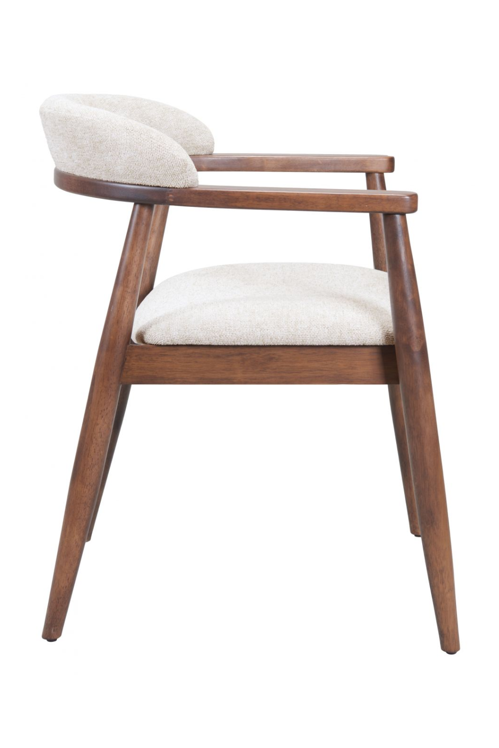 Wood Framed Beige Dining Chair | OROA Modern Goka | Oroa.com