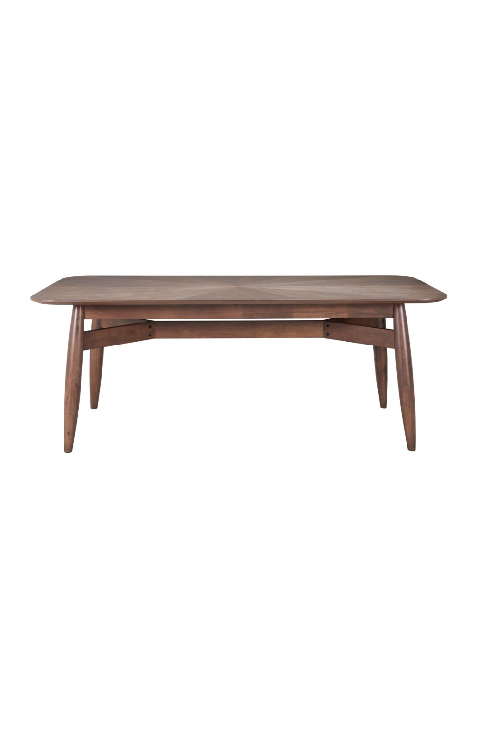 Brown Rubberwood Dining Table | Oroa.com