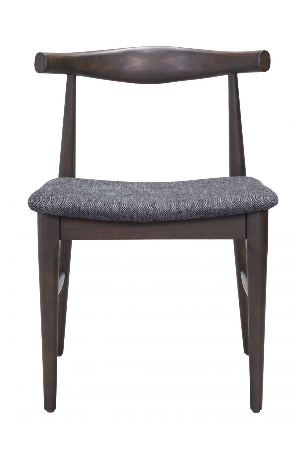 Dark Wooden Dining Chairs (2) | OROA Modern Tuzka | Oroa.com