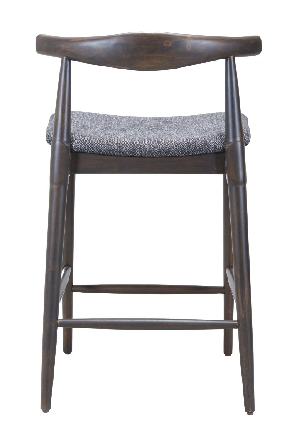 Dark Wooden Counter Stools (2) | OROA Modern Tuzka | Oroa.com