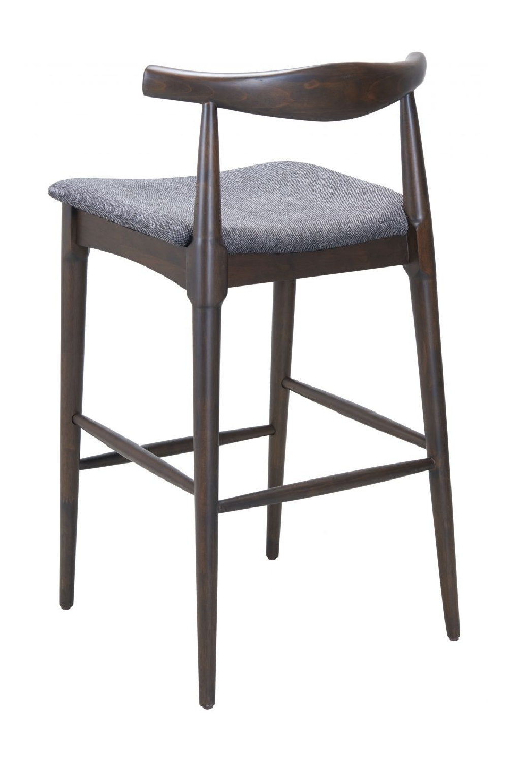 Dark Wooden Bar Stools (2) | OROA Modern Tuzka | Oroa.com