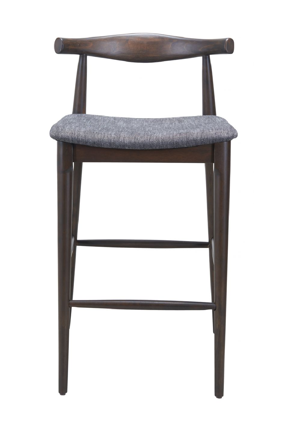 Dark Wooden Bar Stools (2) | OROA Modern Tuzka | Oroa.com
