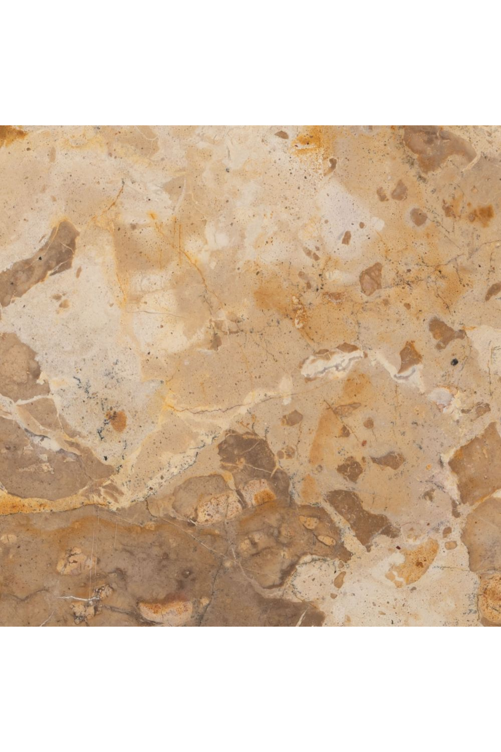 Organic-Shaped Marble Side Table | OROA Modern Surya | Oroa.com