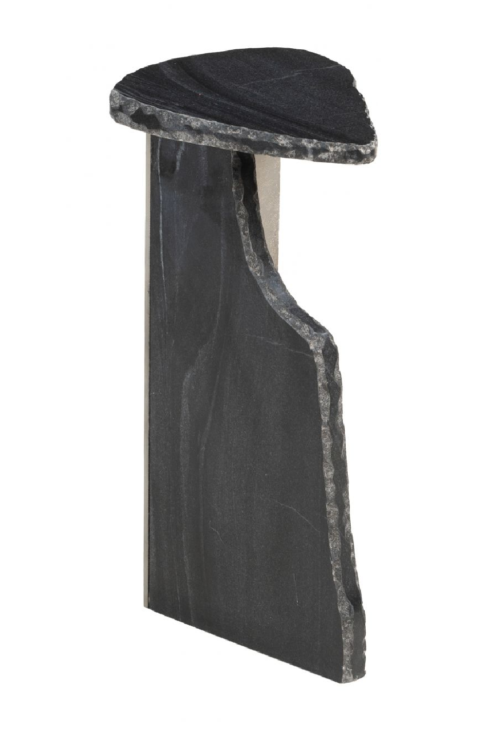 Organic-Shaped Marble Side Table | OROA Modern Surya | Oroa.com