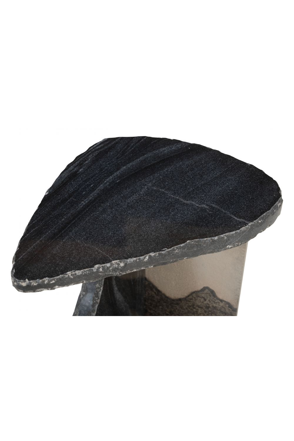 Organic-Shaped Marble Side Table | Oroa.com