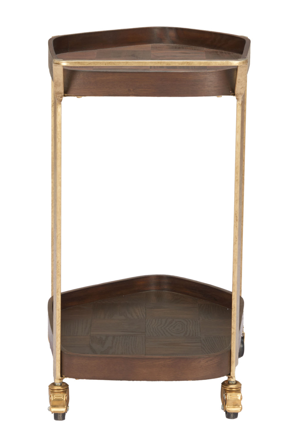 Walnut Veneer Bar Cart | Oroa.com