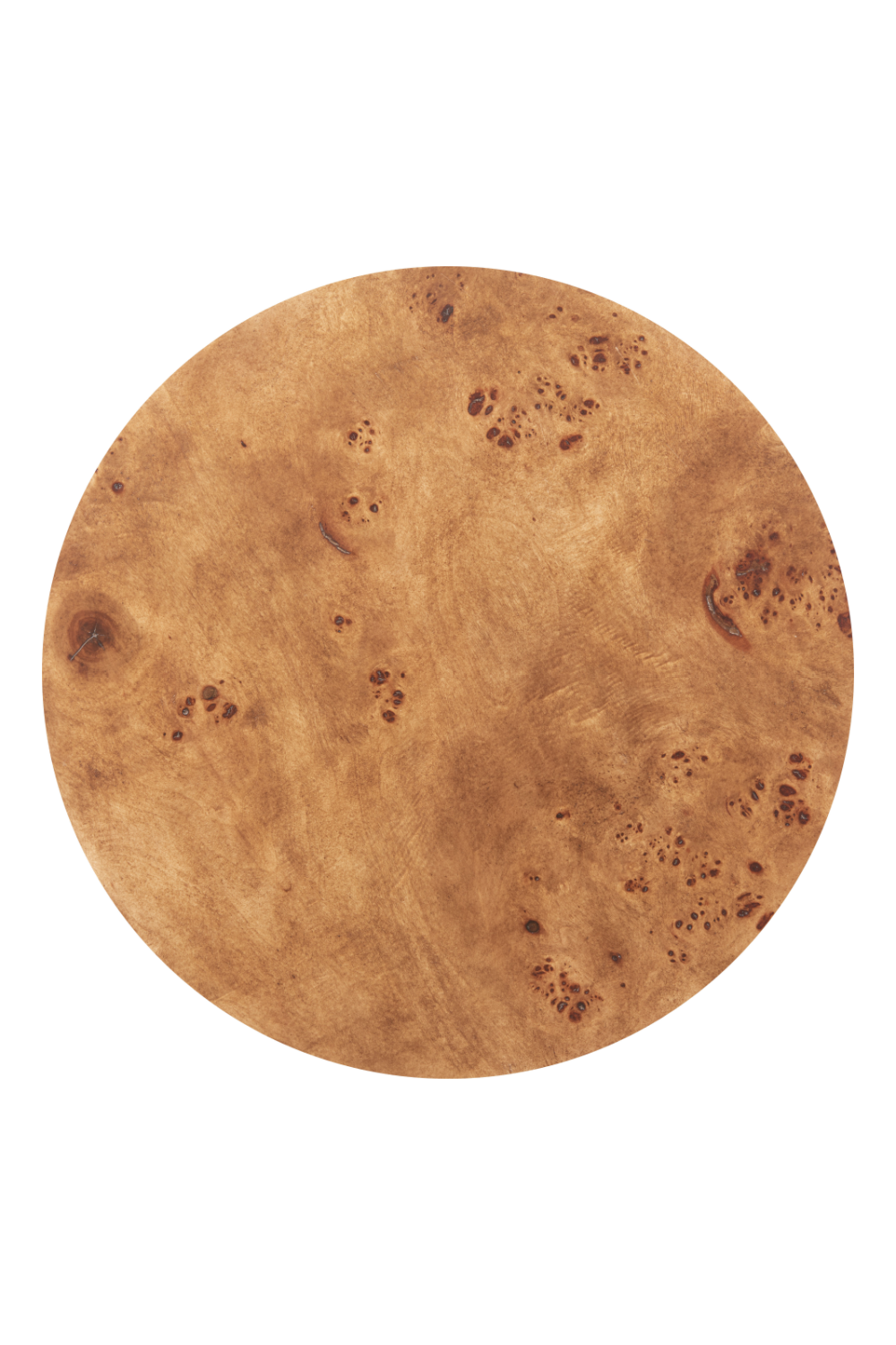 Burl Veneer 2-Layer Side Table | OROA Modern Adna | Oroa.com