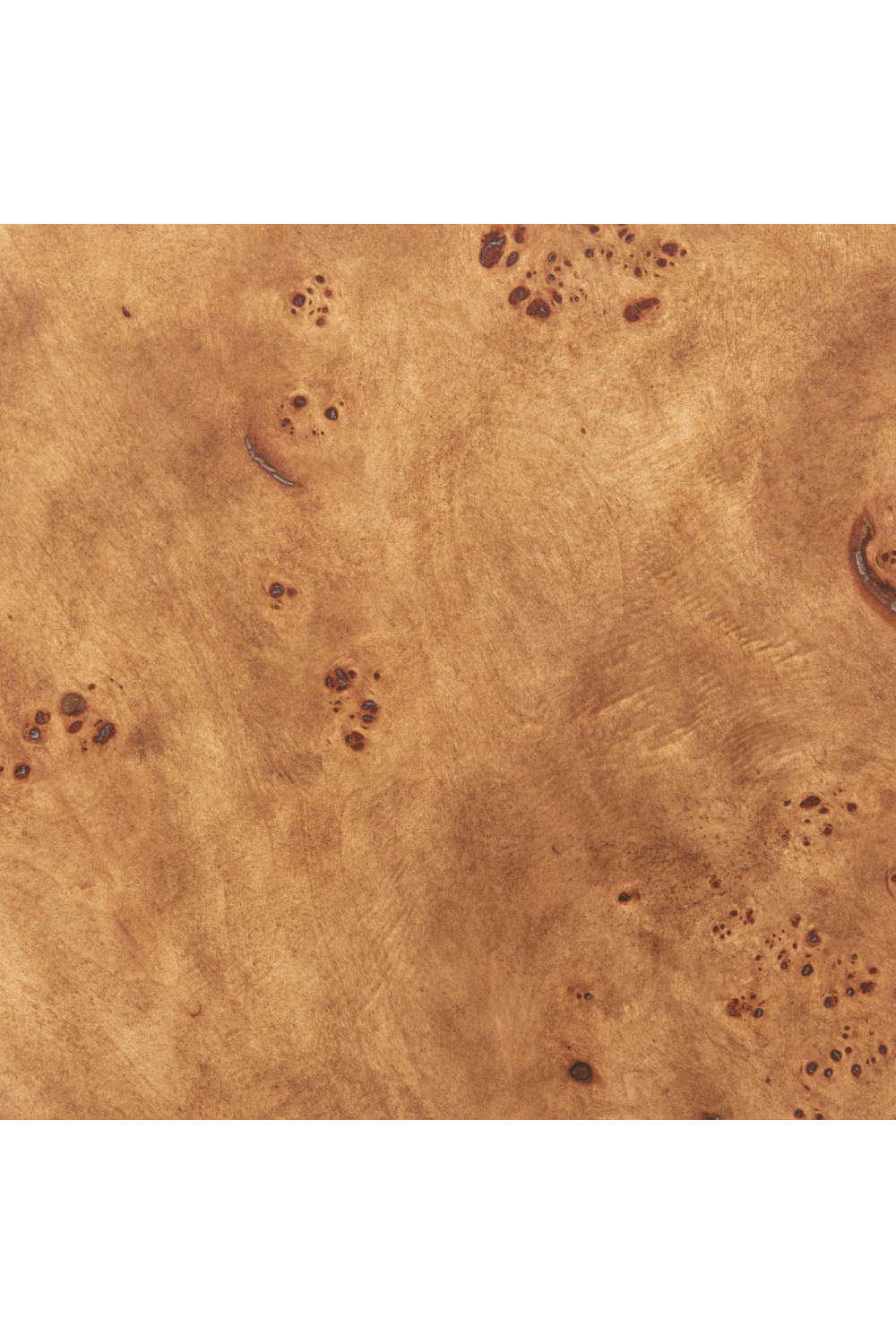 Burl Veneer Round Side Table | OROA Modern Afinato | Oroa.com